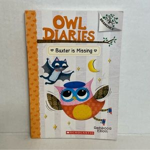 💛$2💛 Owl Diaries - Baxter is Missing by Rebecca Elliot branches book